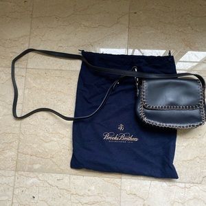 Brooks Brothers Leather Crossbody